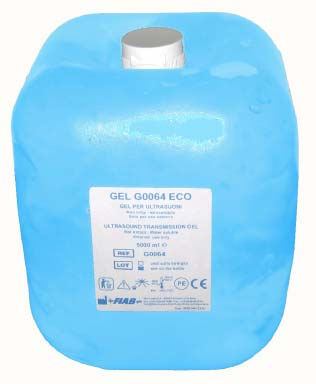 Gel Ultrasuoni - 5 litri in sacca morbida - Fiab - G0064 con